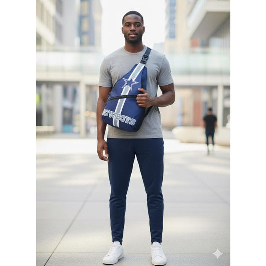 Dallas Cowboys Sling Bag: Crossbody Backpack