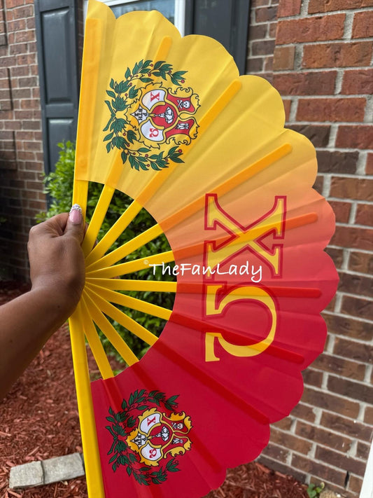 Chi Omega Folding Clack Fan