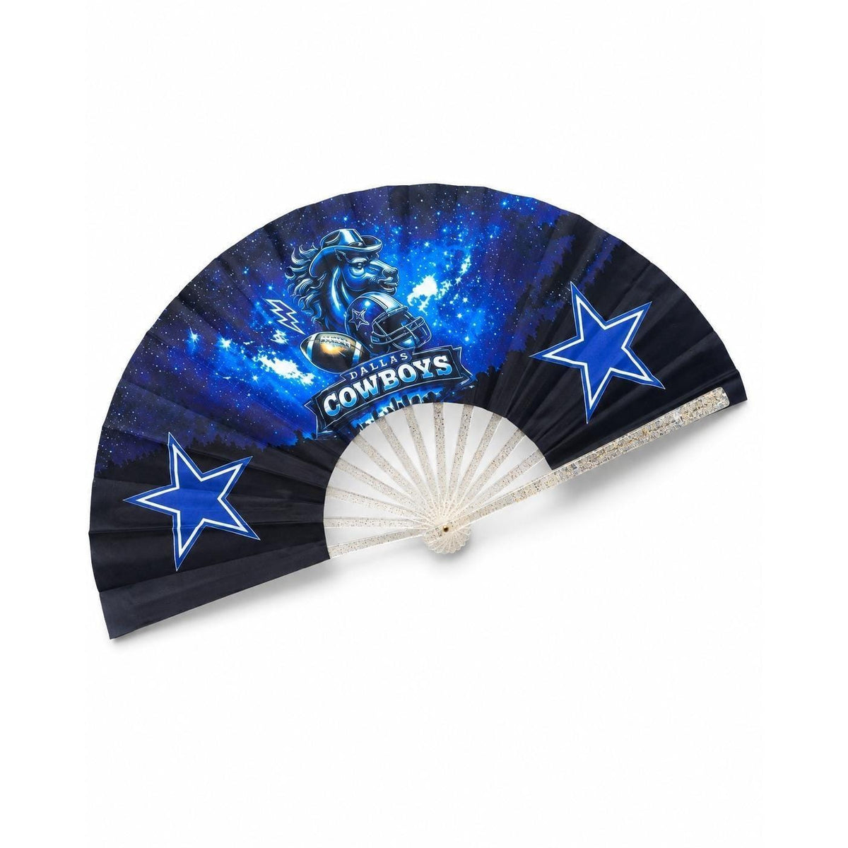 Cowboys Gift Set — Game Day (Clear Bag + Clack Fan)