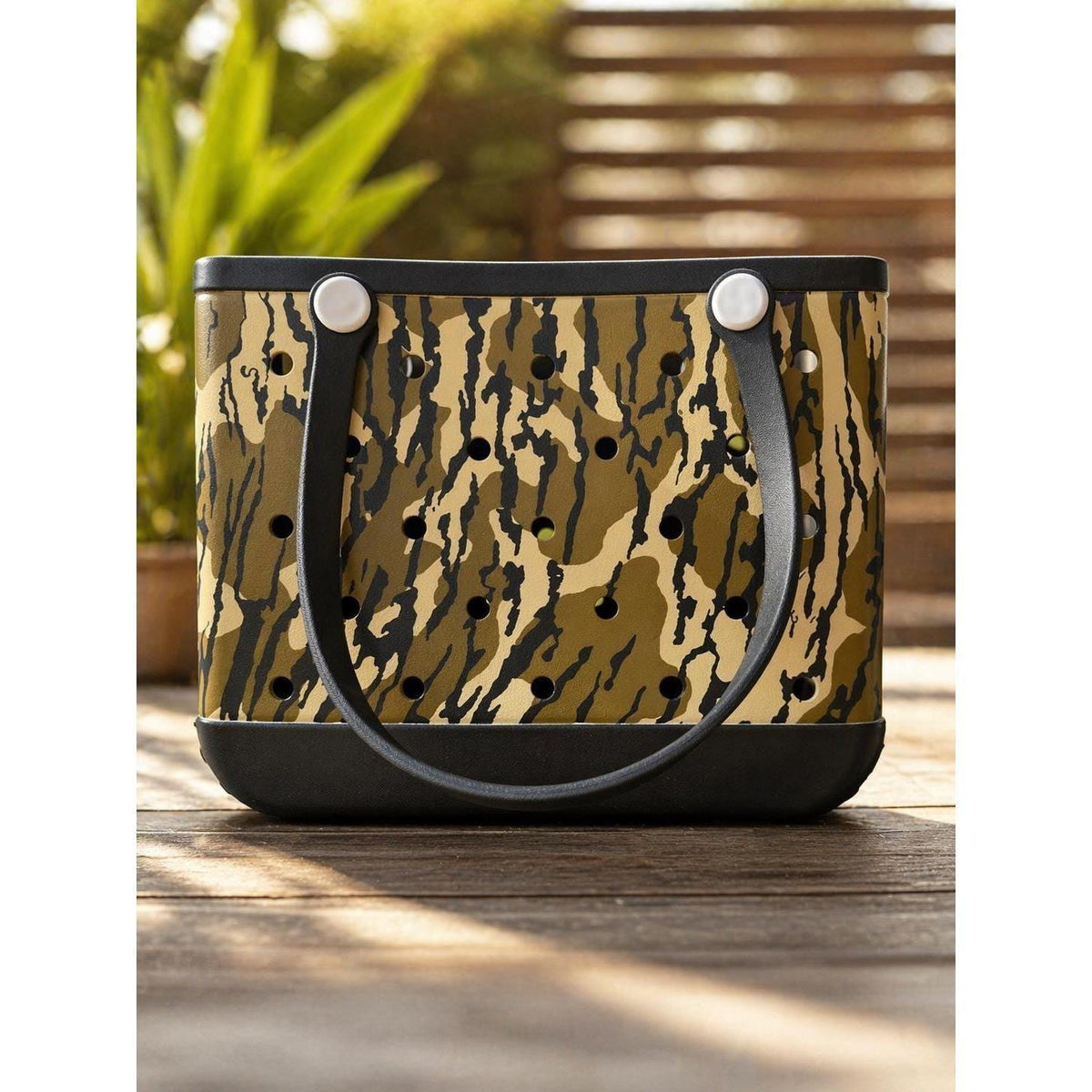 Camo EVA Tote Bag | Beach Carryall
