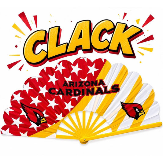 Arizona Cardinals Clack Fan: Game Day Accessory