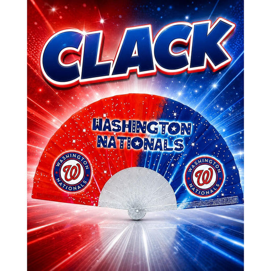 Washington Nationals Handheld Baseball Clack Fan