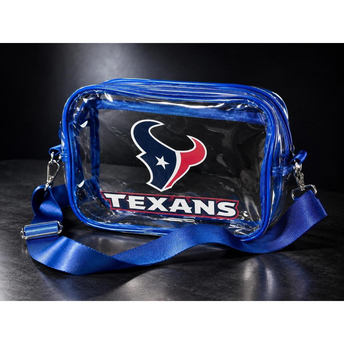 Houston Texans Blue Red Clear Fanny Pack | Game Day Bag