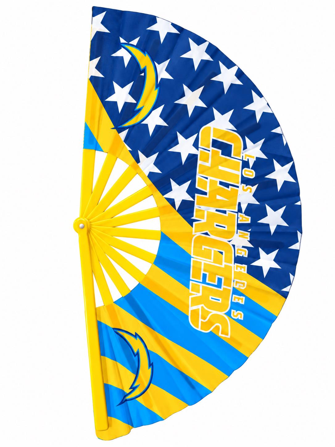 Los Angeles Chargers Clack Fan | NFL Game Day Folding Hand Fan