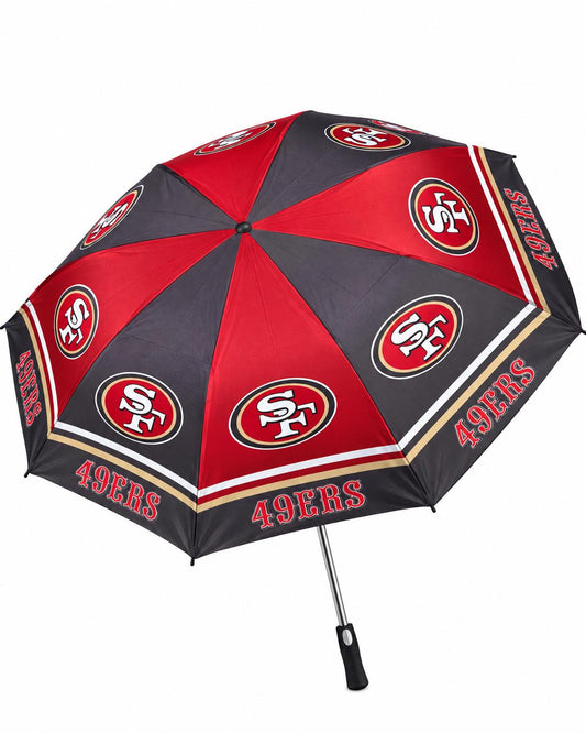 San Francisco 49ers Umbrella | Black & Red