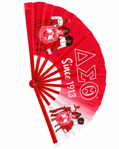 Delta Sigma Theta Folding Hand Fan | DST 1913 Sorority Fan
