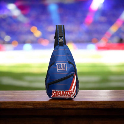 NY Giants Sling Bag: Crossbody Backpack