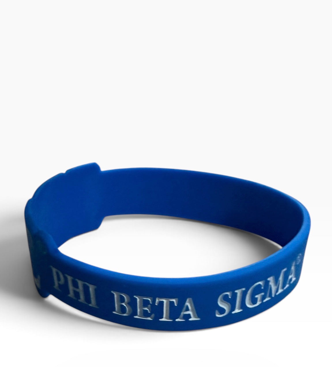 Phi Beta Sigma Silicone Wristband | Reversible ΦΒΣ Greek Letters