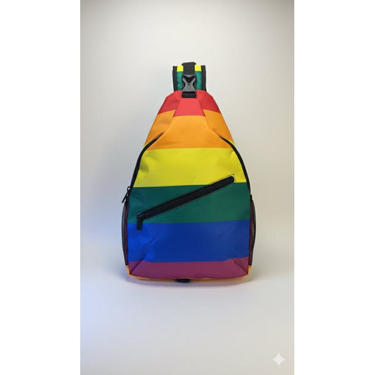 Rainbow Pride Crossbody Sling Bag
