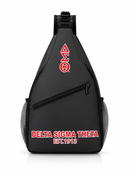 Delta Sigma Theta Crossbody Backpack