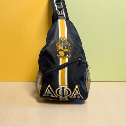 Alpha Phi Alpha Sling Bag: Greek Crossbody Backpack