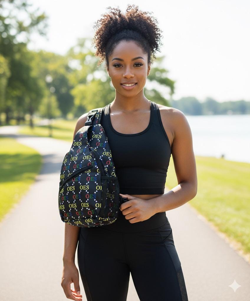 OES Sling Bag: Order of the Eastern Star Crossbody