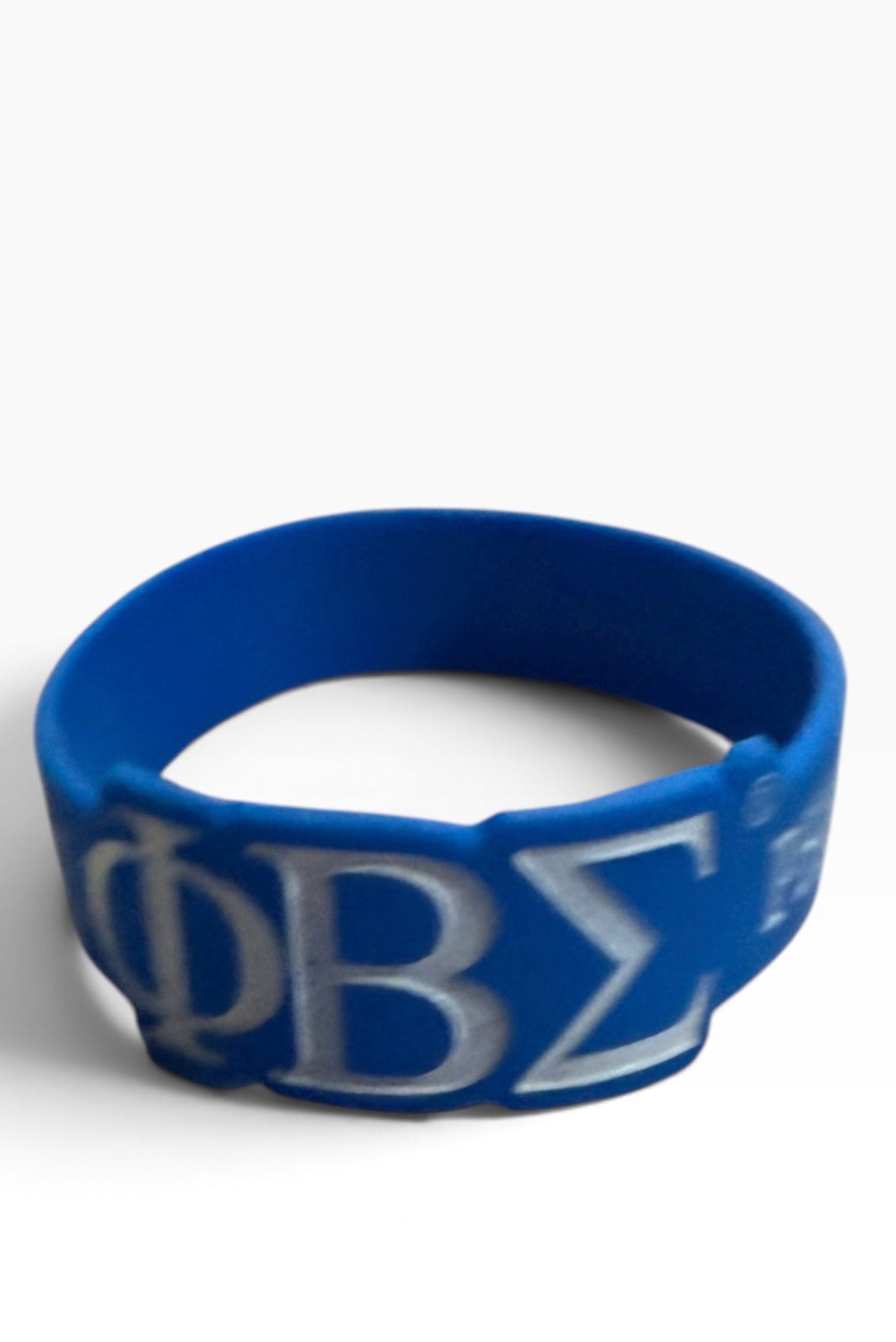 Phi Beta Sigma Silicone Wristband | Reversible ΦΒΣ Greek Letters