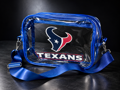 Houston Texans Clear Crossbody Bag