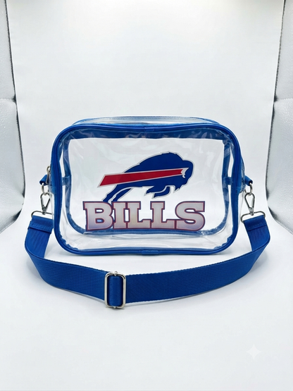 Buffalo Bills Clear Crossbody Bag