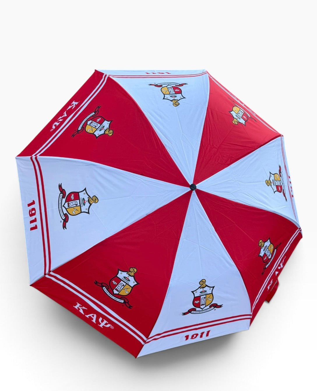 Kappa Alpha Psi Umbrella | Red & White Fraternity Umbrella