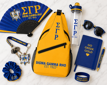 Sigma Gamma Rho Sling Bag: Greek Sorority Crossbody