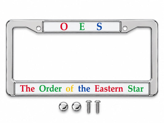 Order of the Eastern Star License Plate Frame | OES