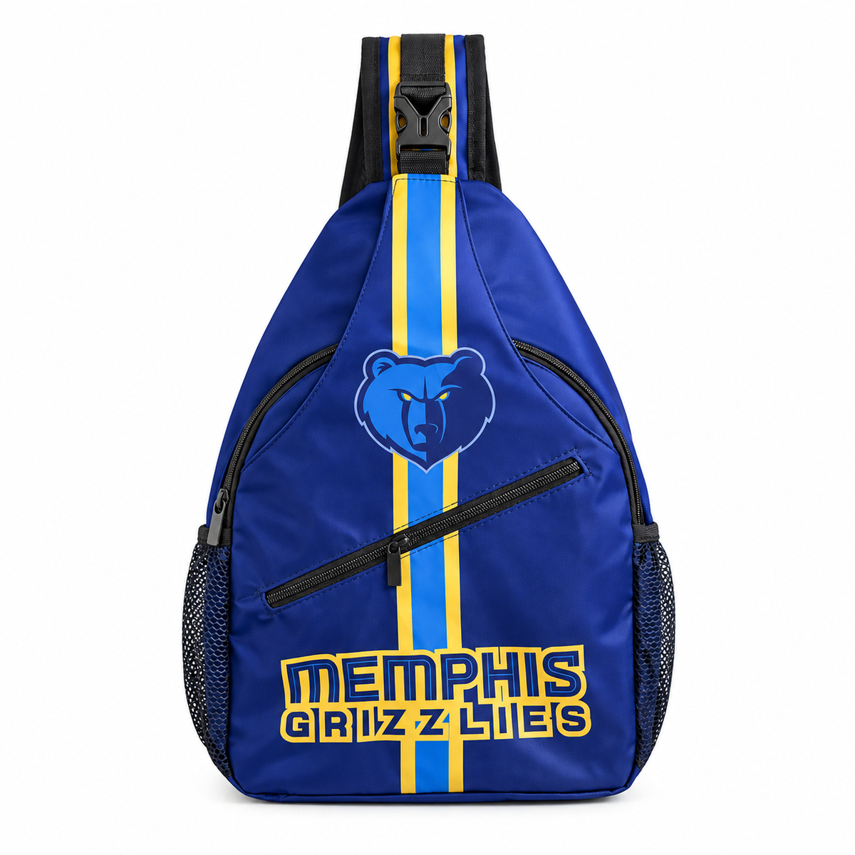 Memphis Grizzlies Sling Bag | NBA Game Day Crossbody Bag on white background