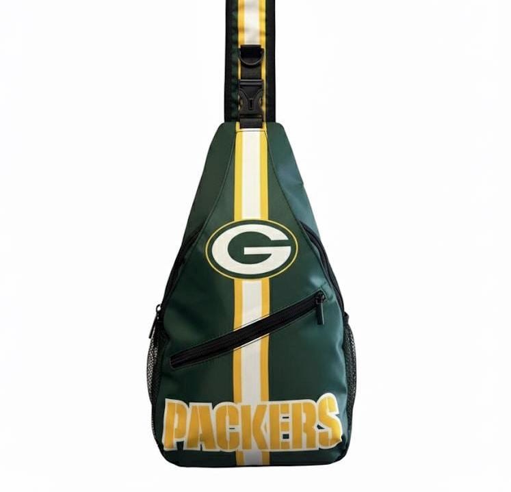 Green Bay Packers Sling Bag: Crossbody Backpack