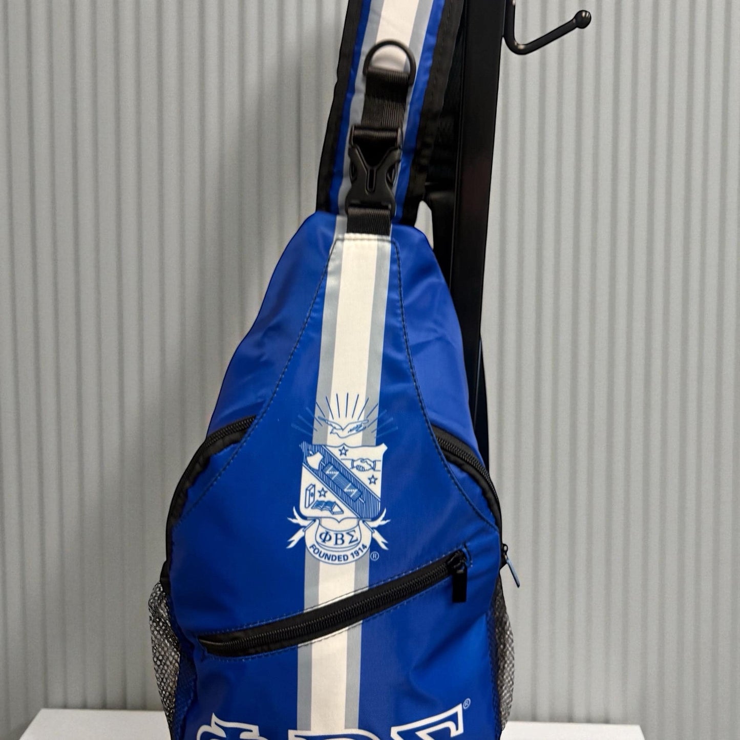 Phi Beta Sigma Sling Backpack – Greek Letter Crossbody Bag