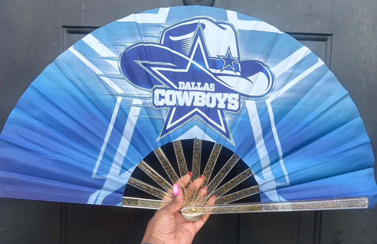 Dallas Cowboys Clack Fan: Boots On Ground Line Dancing