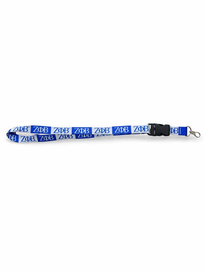 Zeta Sorority Lanyard