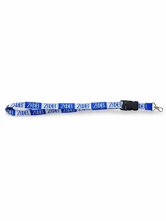 Zeta Sorority Lanyard