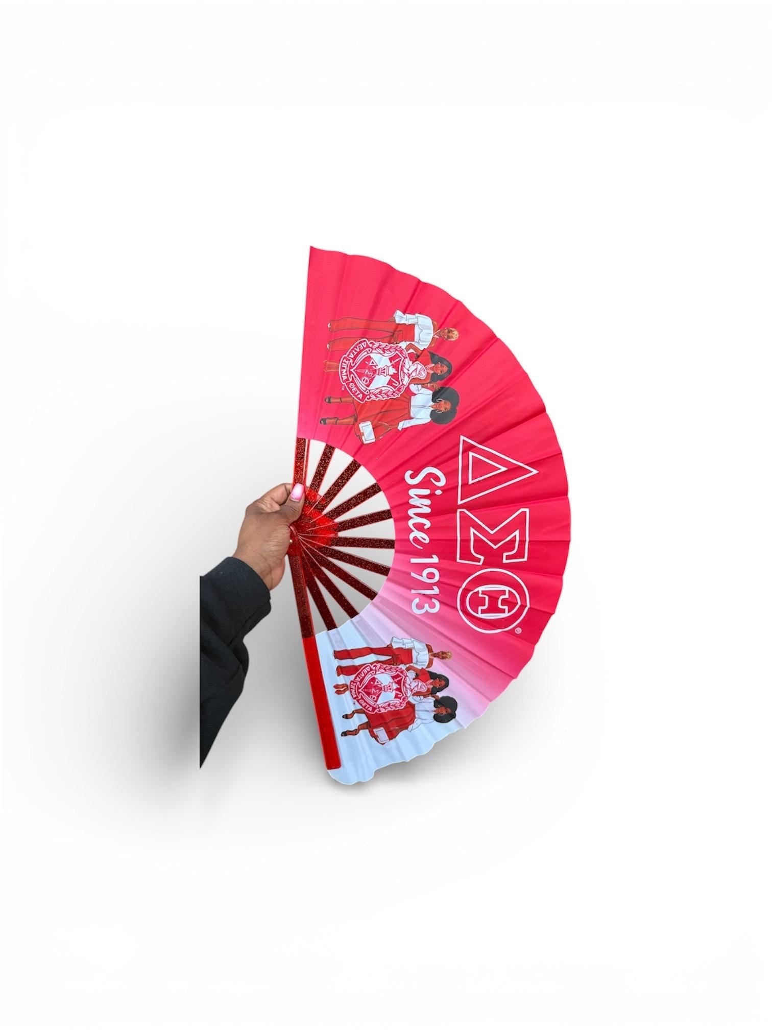 Delta Sigma Theta Folding Fan