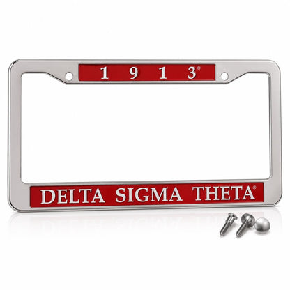 Delta Sigma Theta License Plate Frame | DST 1913