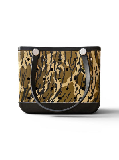 Camo Tote Bag | Waterproof Rubber Beach Bag |