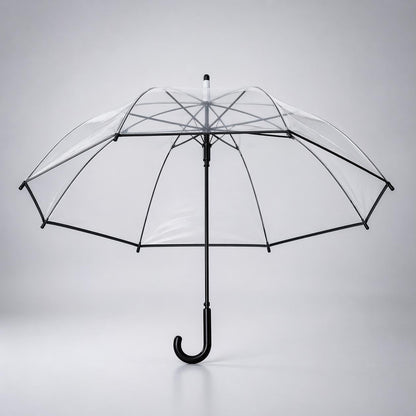 Clear Rain Umbrella - Full Coverage