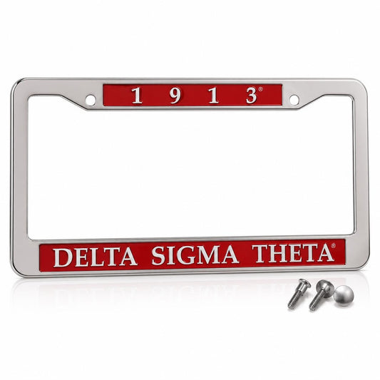 Delta Sigma Theta License Plate Frame | DST 1913