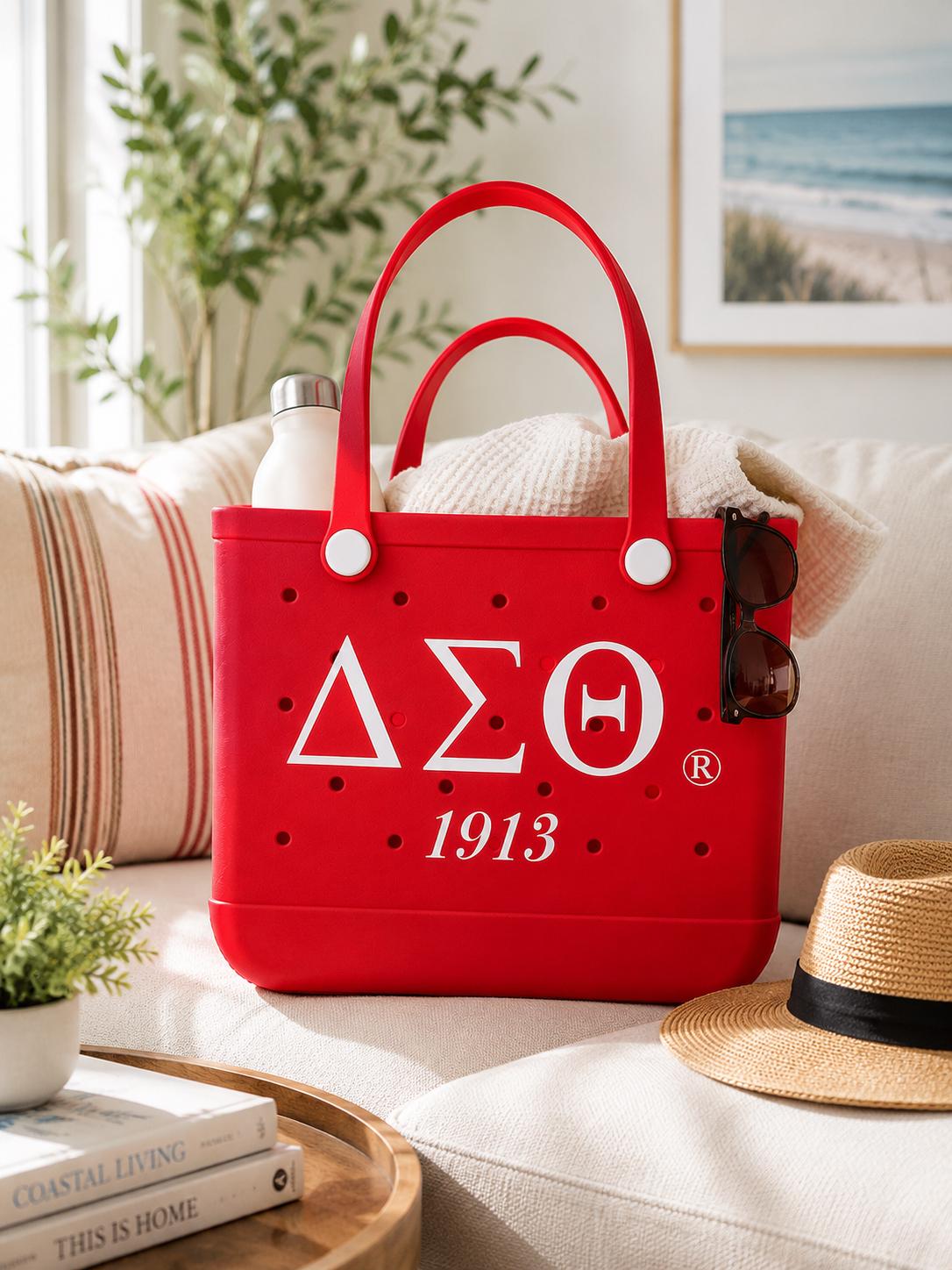 Delta Sigma Theta EVA Beach Bag