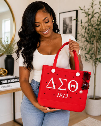 Delta Sigma Theta EVA Beach Bag