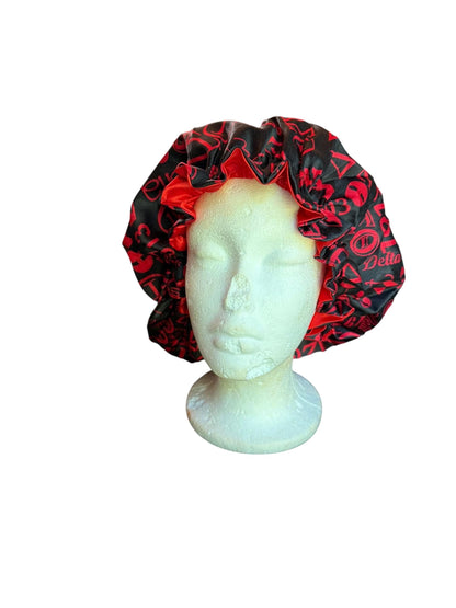 Sorority Satin Hair Bonnet | AKA, Delta, Zeta & SGRho Colors