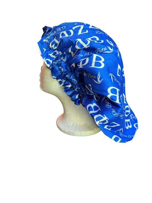 Sorority Satin Hair Bonnet | AKA, Delta, Zeta & SGRho Colors