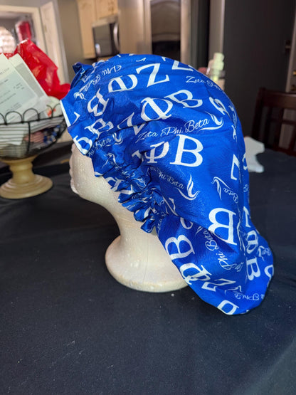 Sorority Satin Hair Bonnet | AKA, Delta, Zeta & SGRho Colors