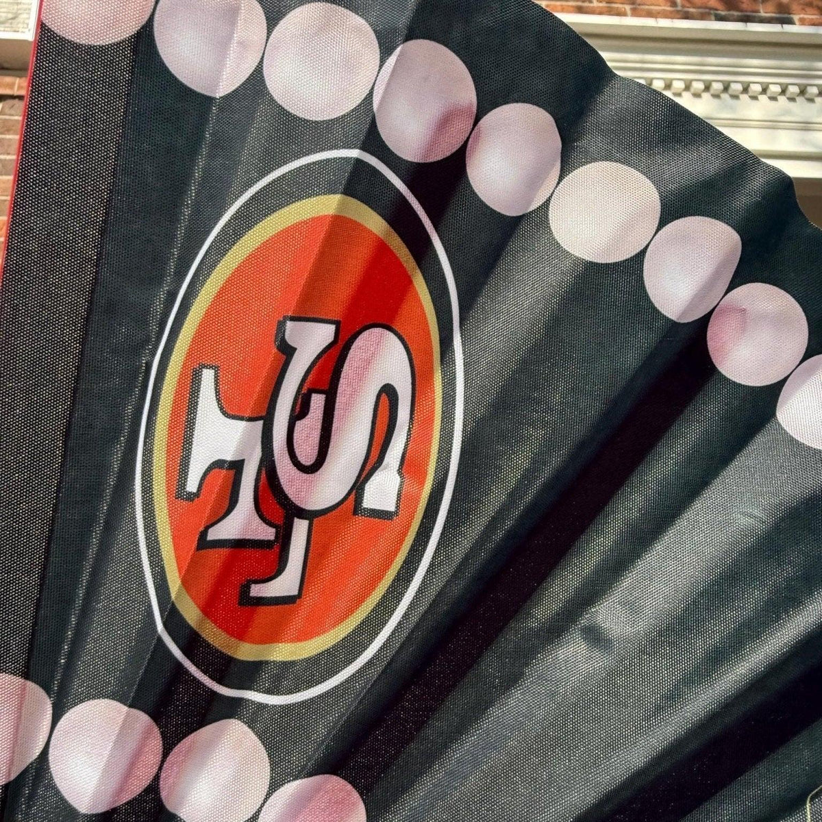San Francisco 49ers Clack Fan: Game Day Folding Sports Fan