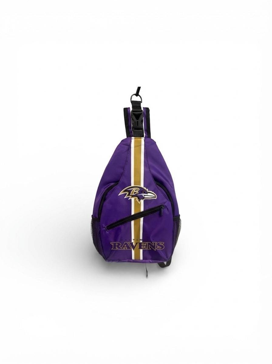 Baltimore Ravens Sling Bag: NFL Crossbody Backpack