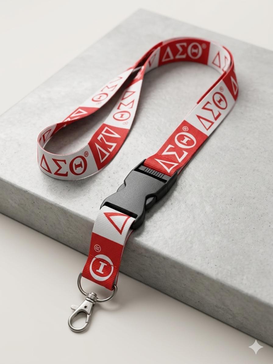 Delta Sorority Lanyard