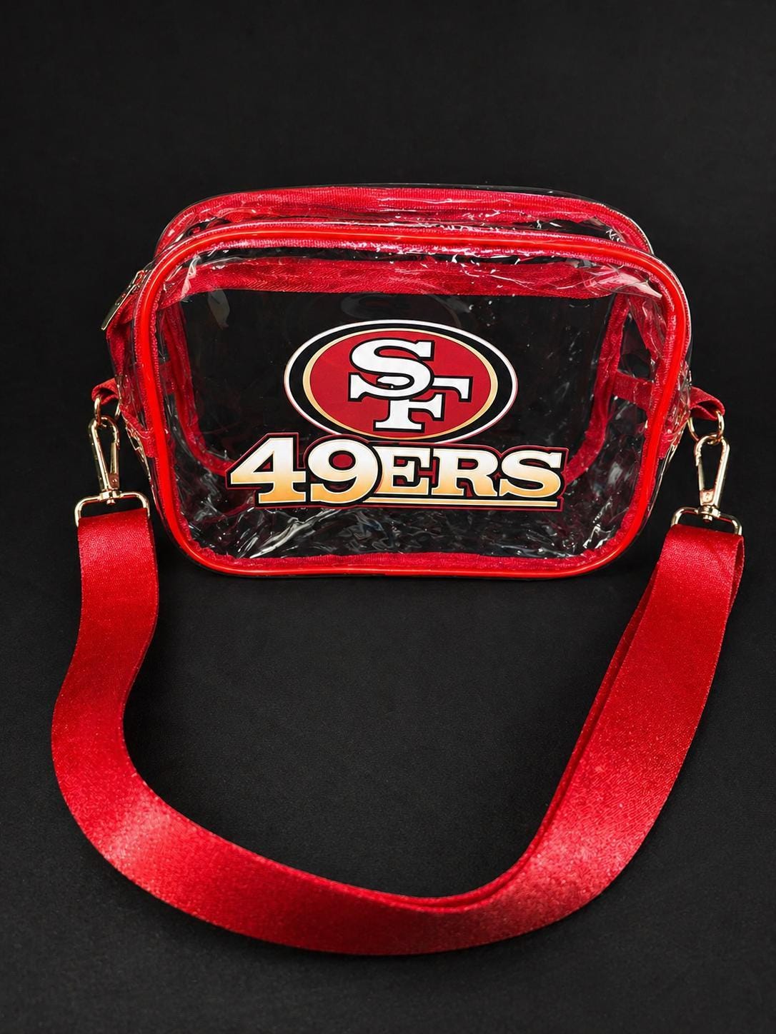 San Francisco 49ers Crossbody Stadium Bag