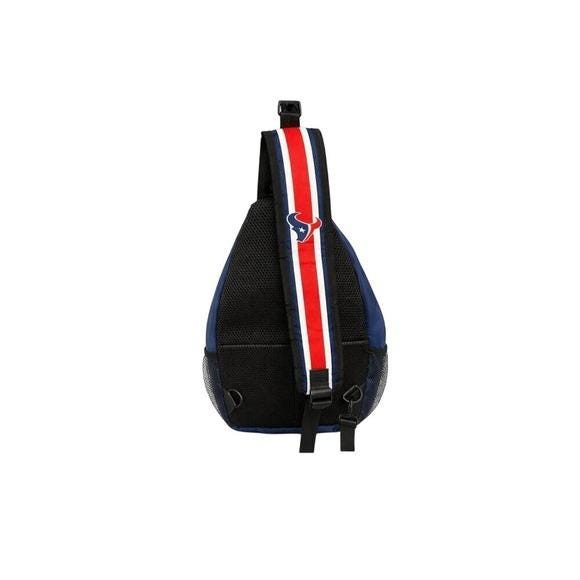 Houston Texans Blue Sling Bag | Adjustable Football Crossbody Bag