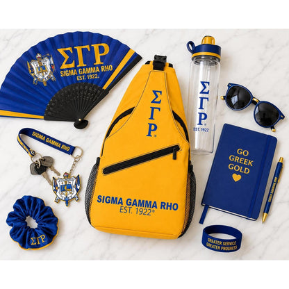 Sigma Gamma Rho Sling Bag: Greek Sorority Crossbody