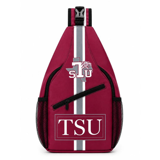 Texas Southern University Waterproof Crossbody Sling Bag – Maroon TSU Shoulder Bag