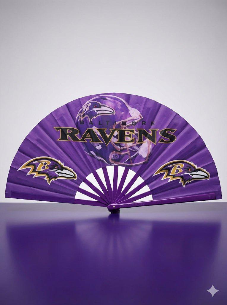Baltimore Ravens Hand Fan - Purple NFL Folding Fan