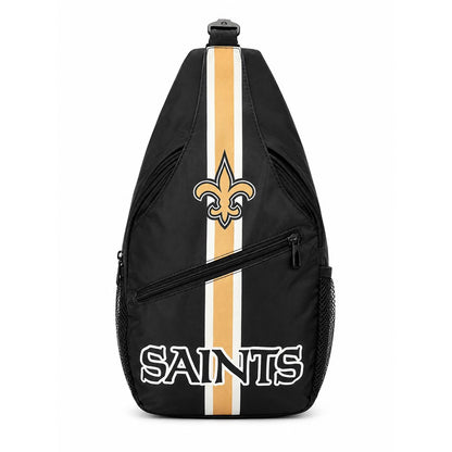 New Orleans Saints Sling Bag - Crossbody Backpack