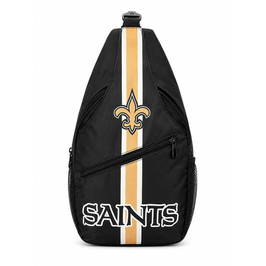 New Orleans Saints Sling Bag - Crossbody Backpack