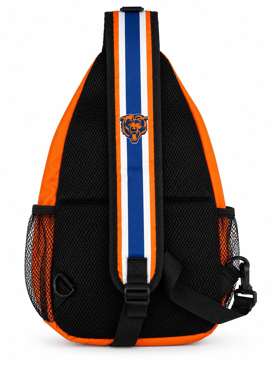 Chicago Bears Crossbody Bag | Adjustable Sling Bag with Mesh Pocket