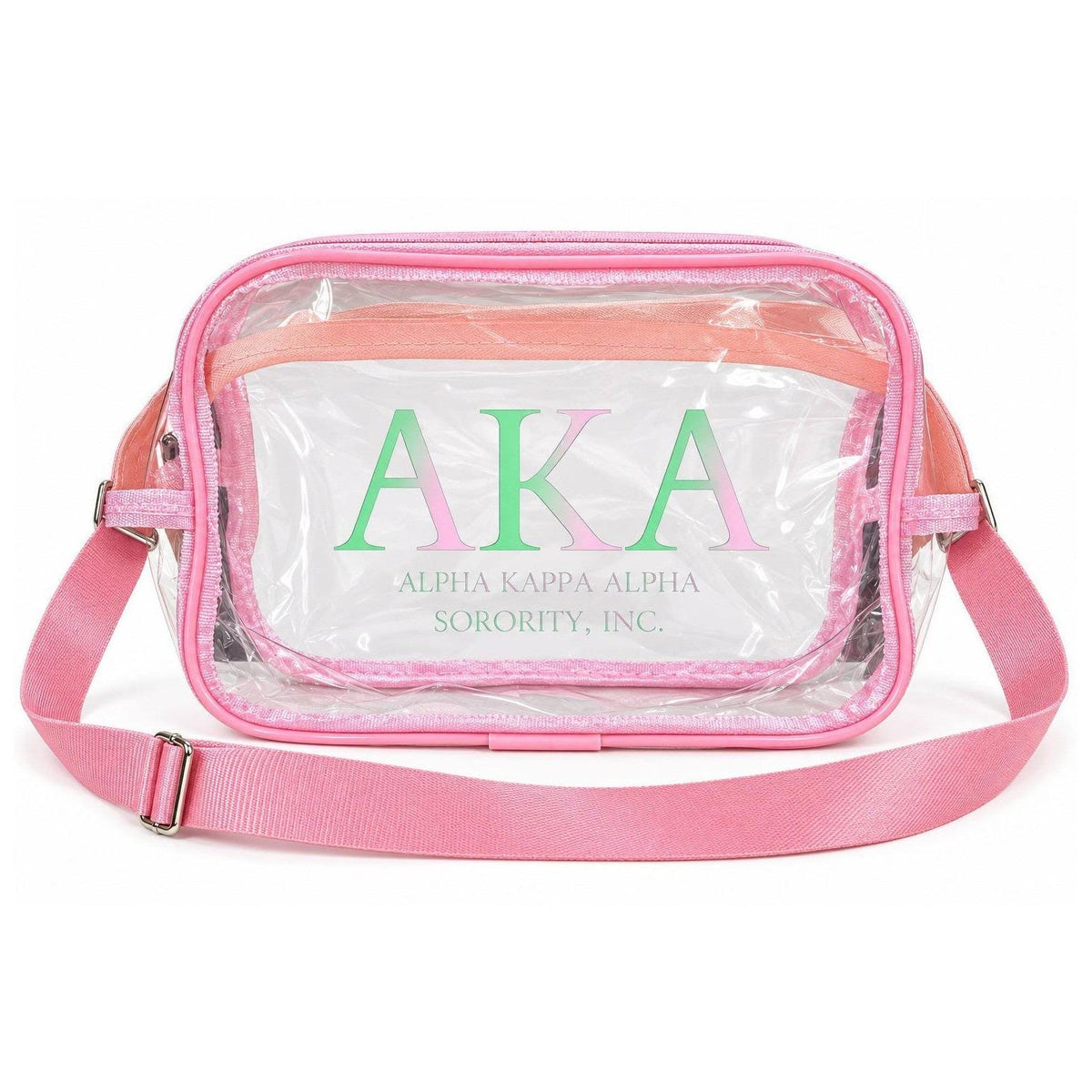 Alpha Kappa Alpha Clear Fanny Pack | Sorority Bag